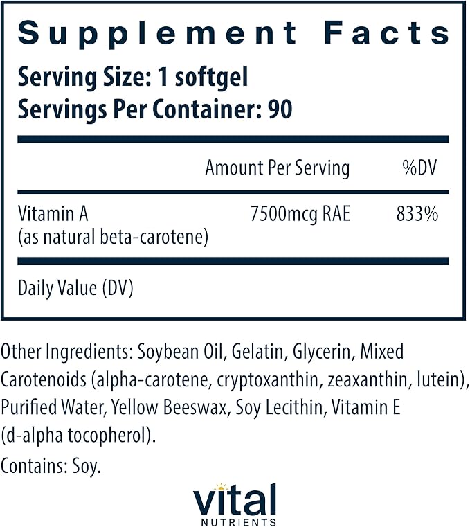 Vital Nutrients MSM 1000mg 240 Capsules