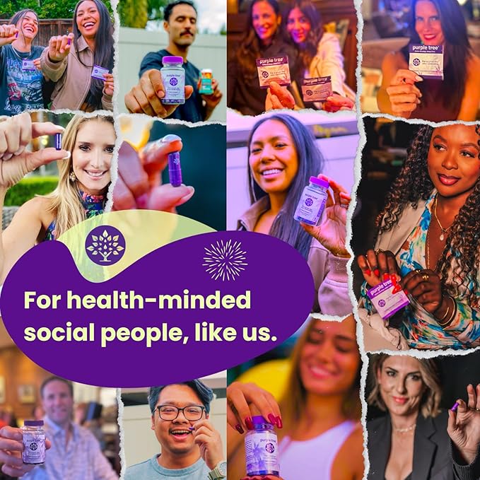 purple tree Post-Celebration Wellness Supplement (180 Pills)