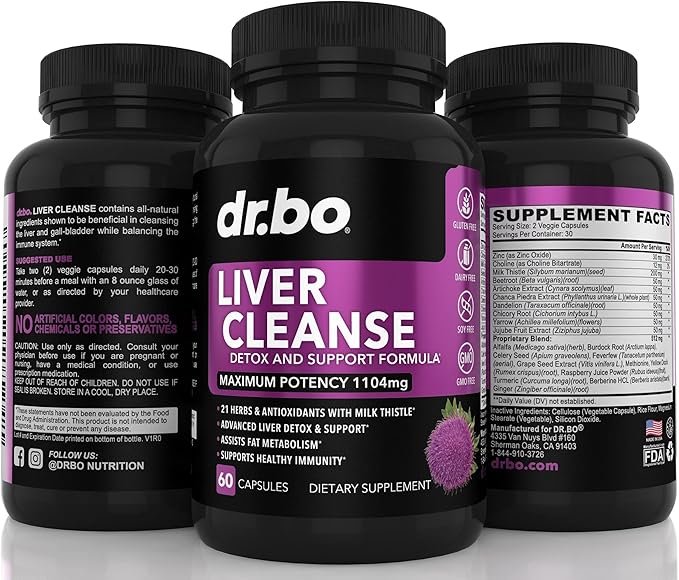Liver Cleanse Detox Support Supplement