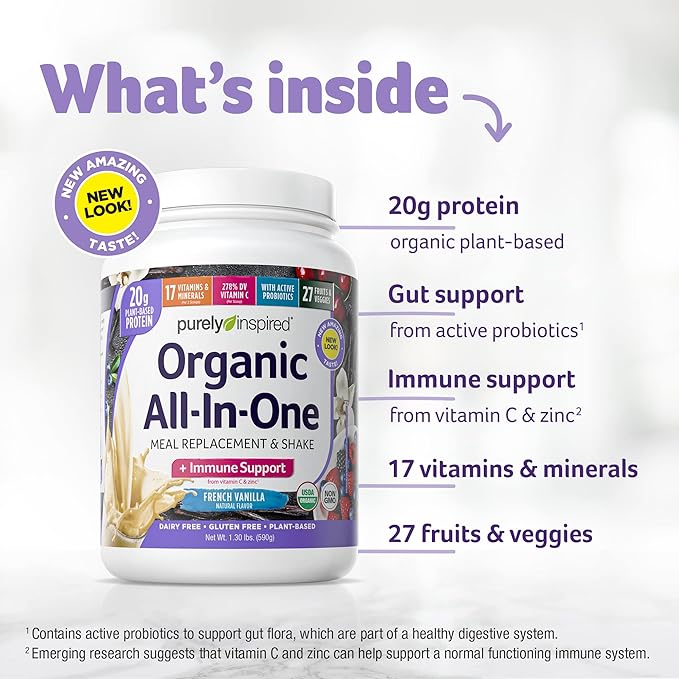 Meal Replacement Shake, Organic 1.3 Pounds