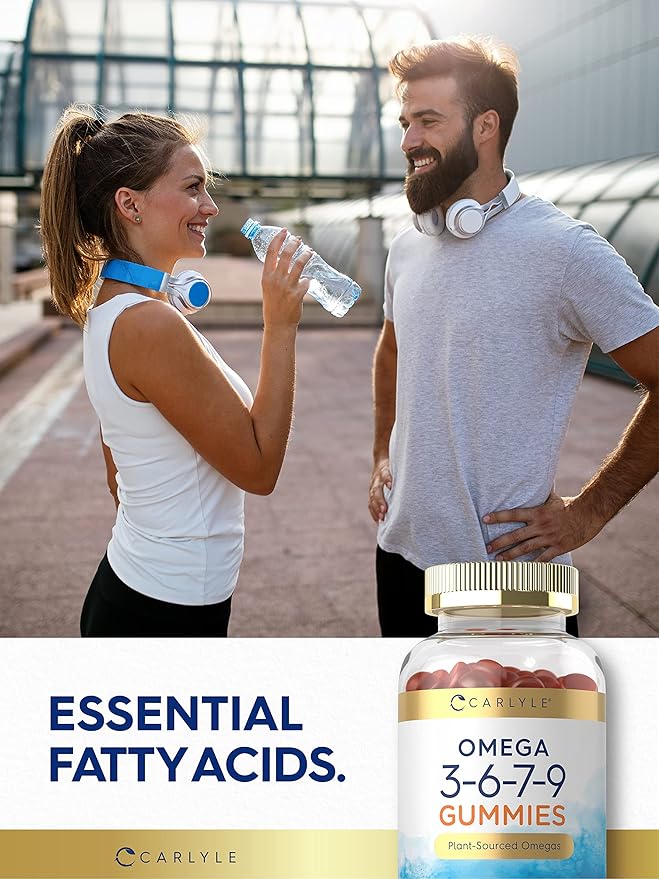 Carlyle Omega 3 6 7 9 Gummies 120 Count