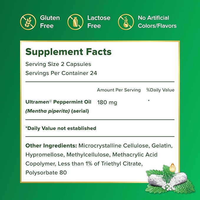IBgard Gut Health Supplement, Peppermint Oil 144 Capsules