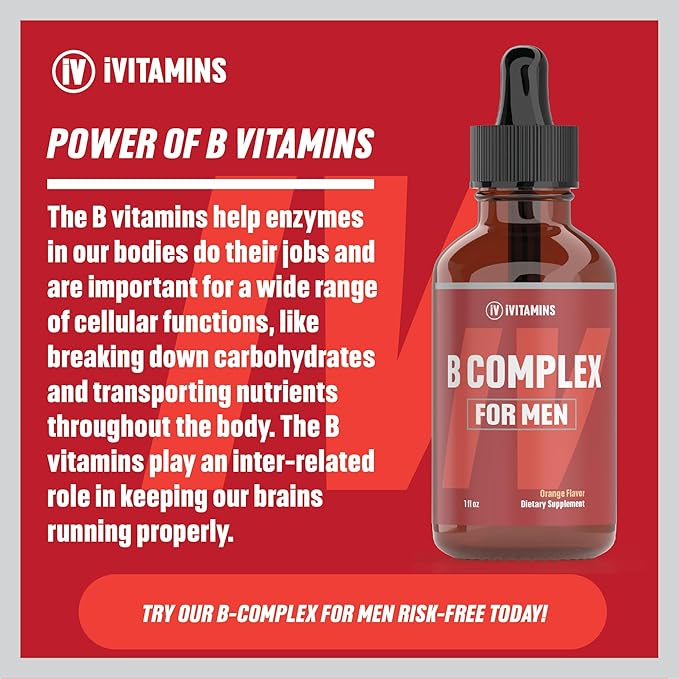 B Complex Vitamins for Men 1 fl