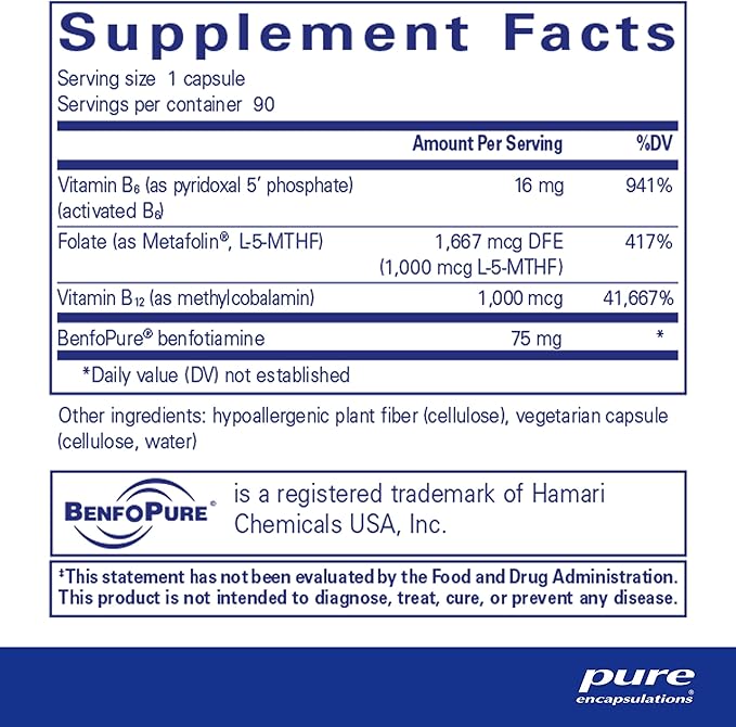 Pure Encapsulations MethylAssist 90's 90 Capsules
