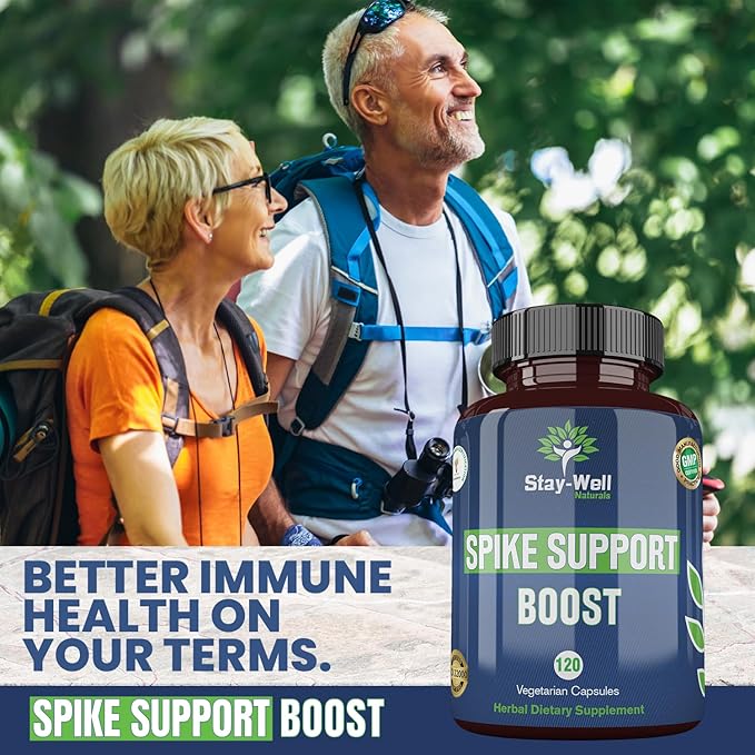 Spike Support Supplement and Immunity Booster- 60 Day