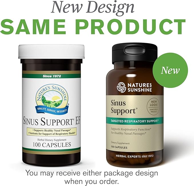 Nature's Sunshine Sinus Support EF, 100