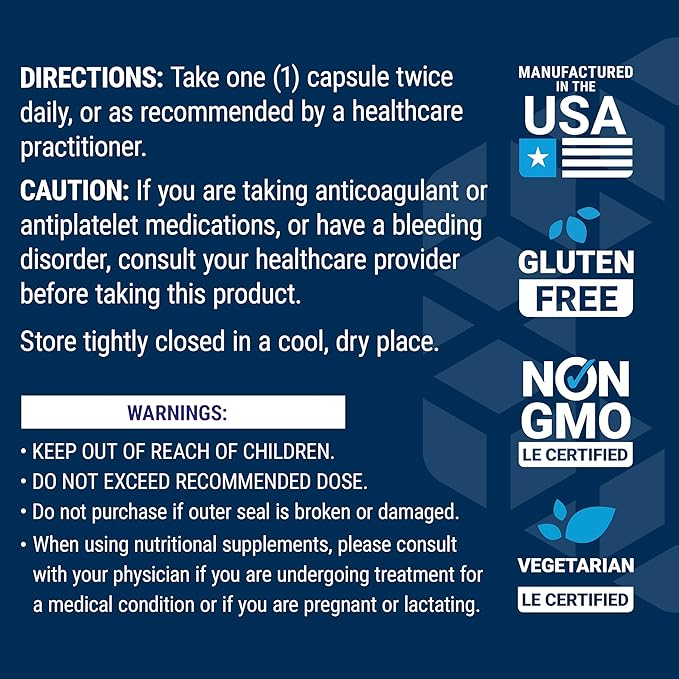 Life Extension Ginkgo Biloba Certified Extract™, 120 mg, 365 capsules