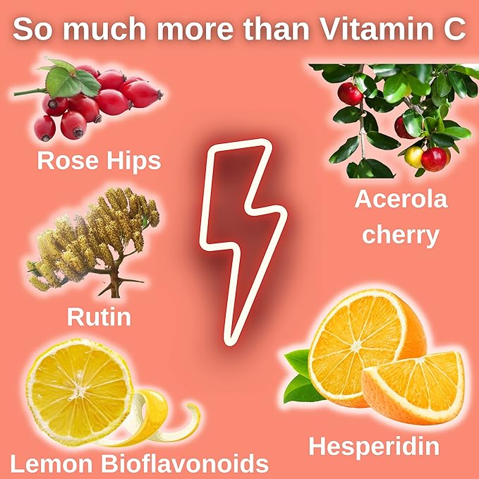 Noor Vitamins 500 MG Halal Vitamin 60 Orange 2 Month