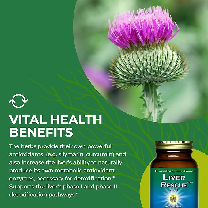 HEALTHFORCE SUPERFOODS Liver Rescue 60 Capsules