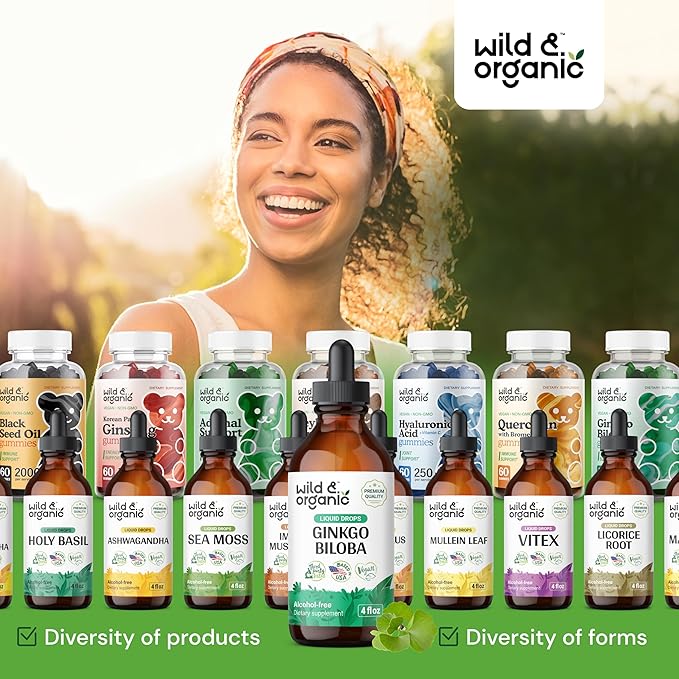 Ginkgo Biloba Liquid Drops 4 fl