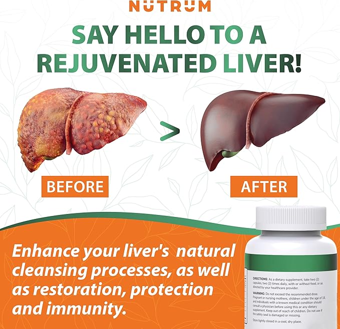 Liver Cleanse and Detox Health Support 60 Capsules
