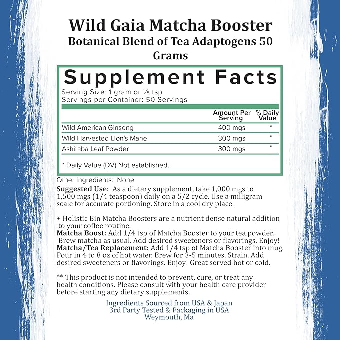 Organic Mushroom Matcha Booster