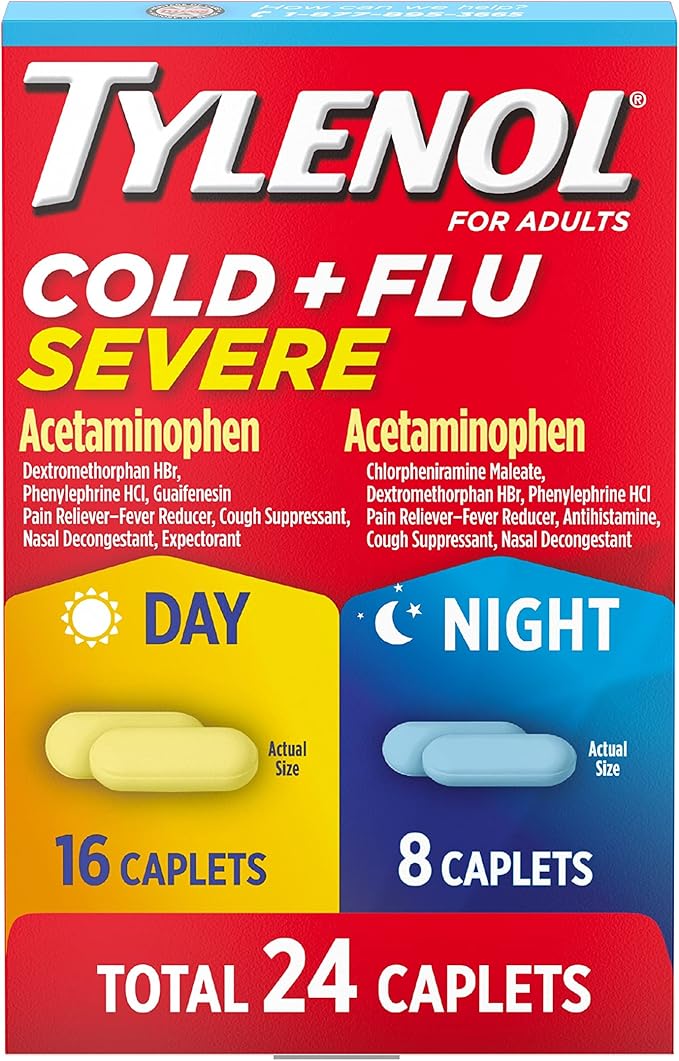 Tylenol Cold + Flu Severe Day 24 Count