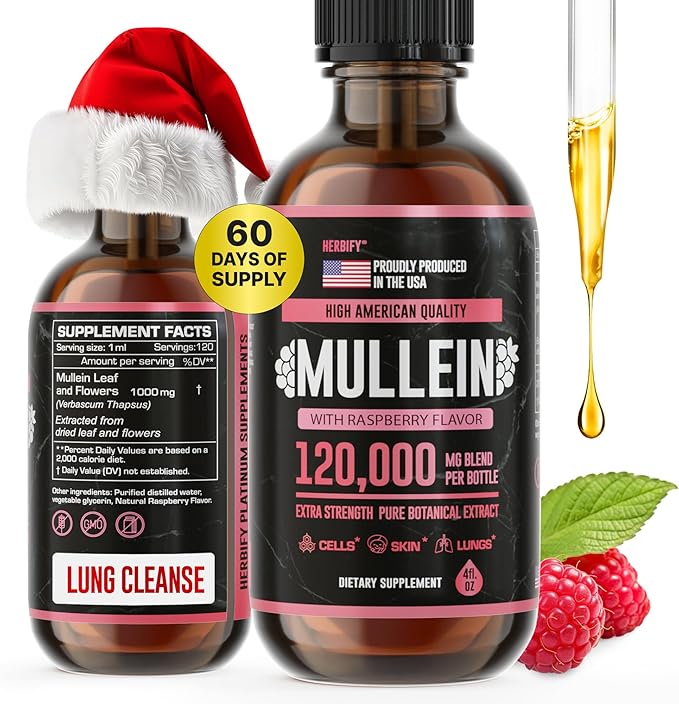 HERBIFY Mullein Drops 4 Oz