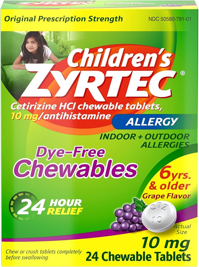 Zyrtec Children's 24 HR Dissolving Allergy 24 ct 24 Hour