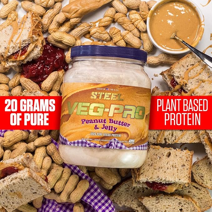 Steel Supplements Veg-PRO 25 Servings (1.59lbs) |