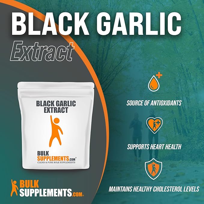 BulkSupplements.com Black Garlic Extract (5 Kilograms 11 lbs)