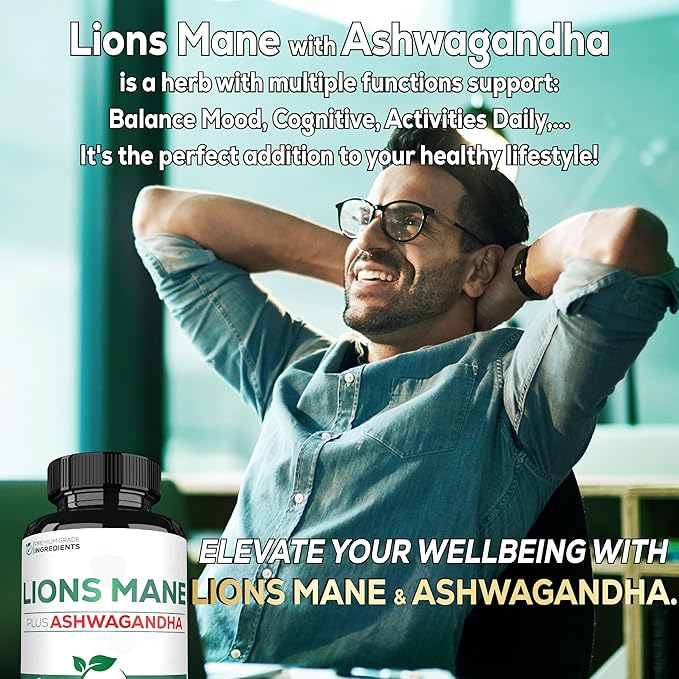 Satoomi Lions Mane Supplement Capsules 270 Capsules