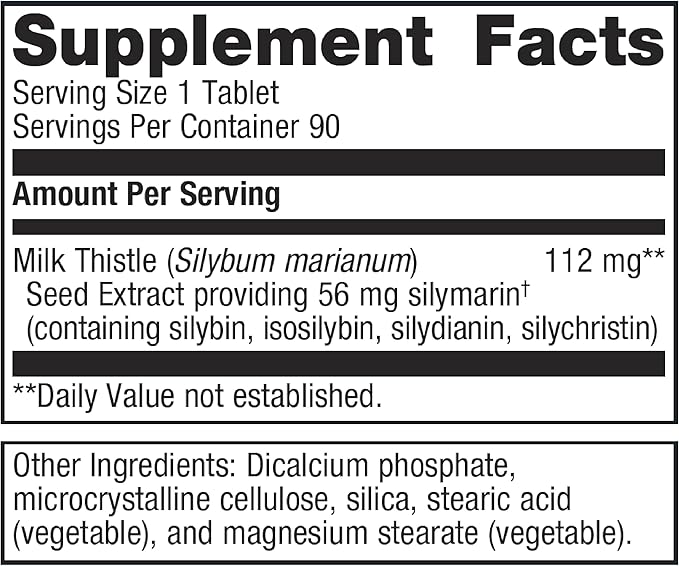 Metagenics Silymarin 80 90 Tablets