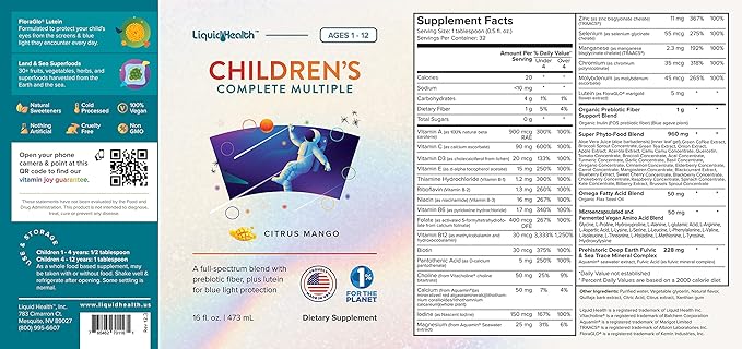 LIQUIDHEALTH Child Prodigy Health + Focus