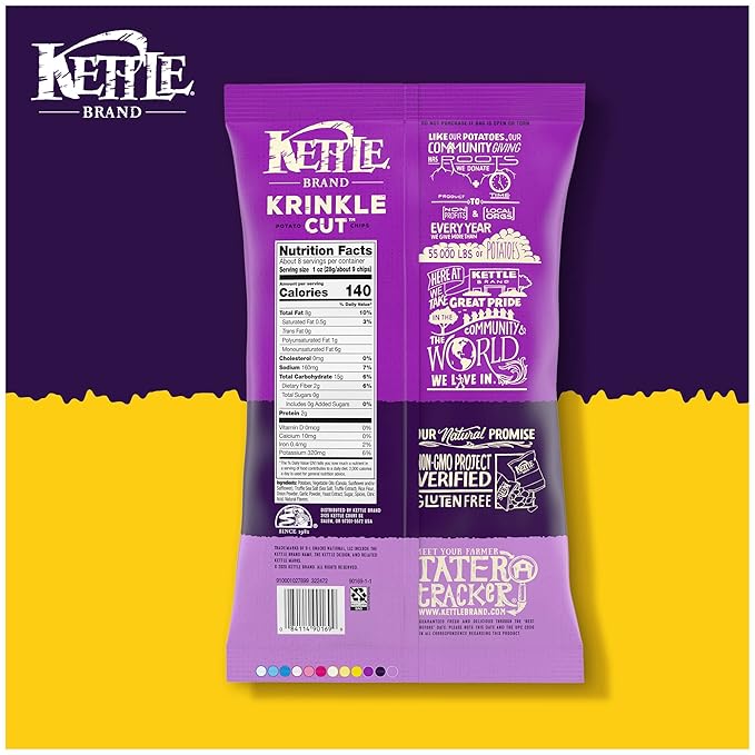 Kettle Brand, Truffles Sea salt Chips, 8.5oz