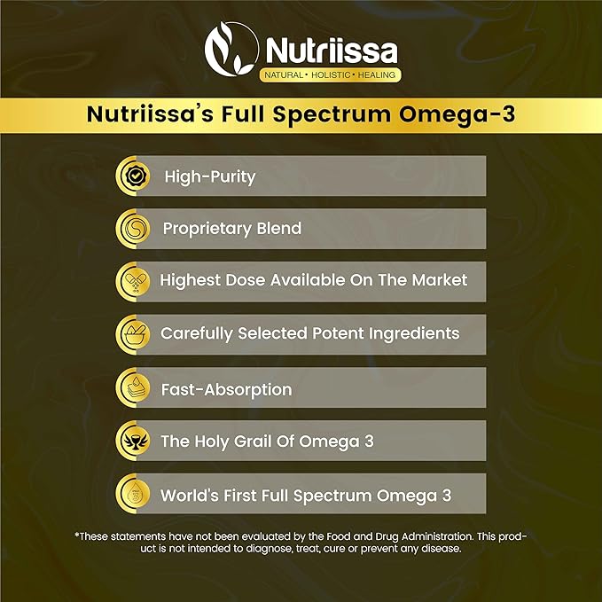 Omega 3 - Full Spectrum - 180 Count