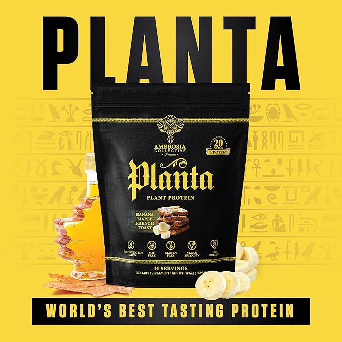 Ambrosia Planta - Premium Organic Plant-Based 14 Servings