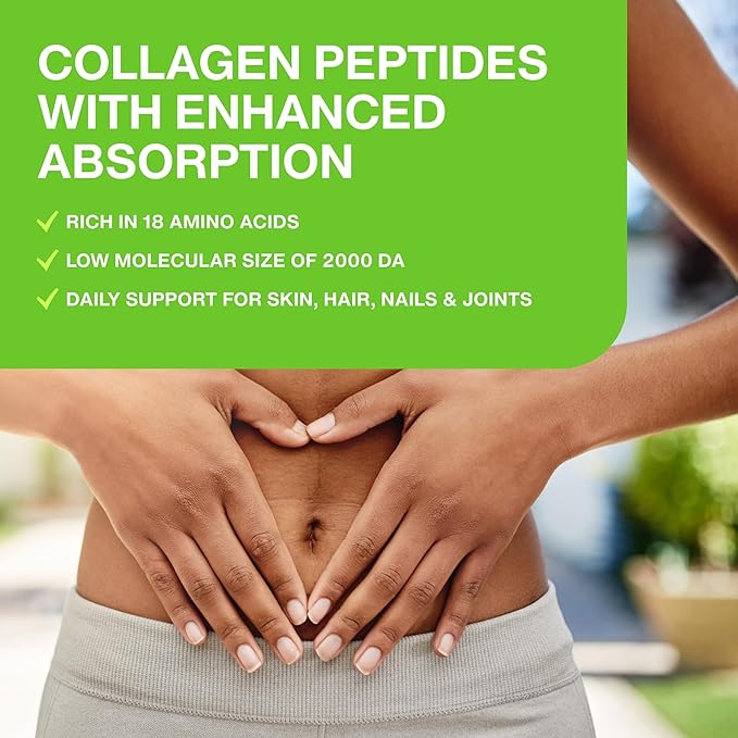 Hydrolyzed Collagen Peptides Supplement for Women 28 Servings, 9.88 oz,