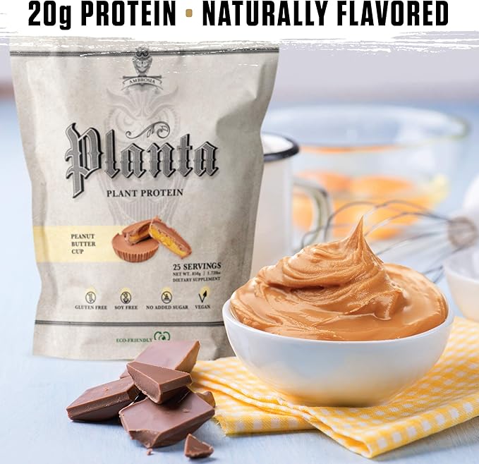 Ambrosia Planta - Premium Organic Plant-Based 25 Servings