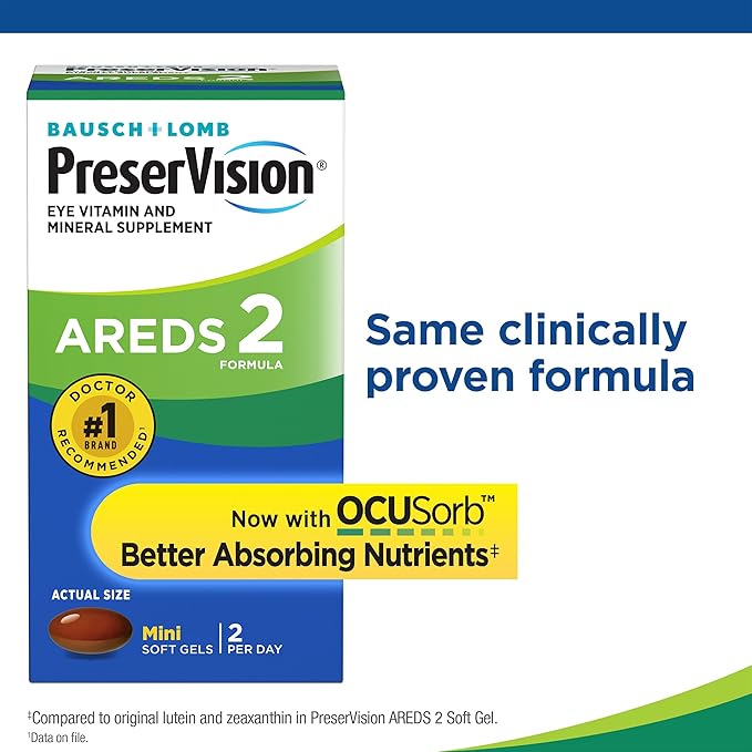 PreserVision AREDS 2 Eye Vitamin & 210 Softgels