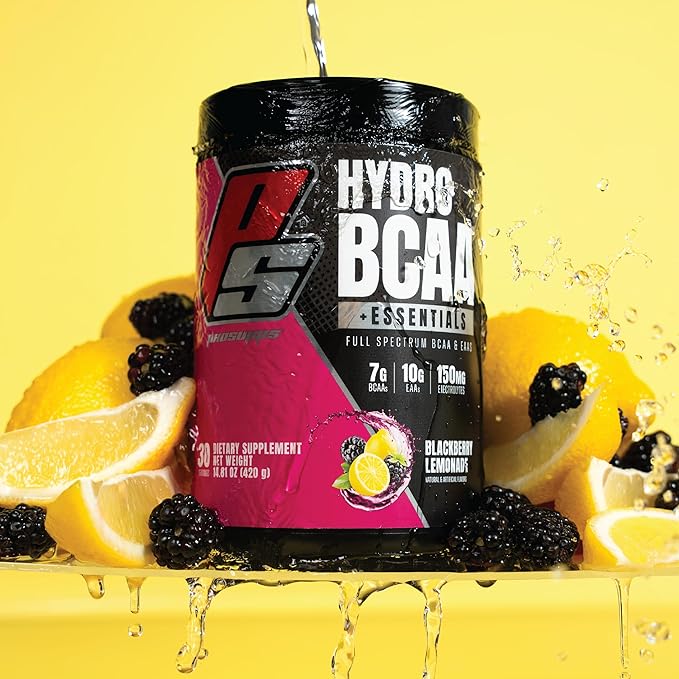 PROSUPPS® HydroBCAA® BCAA/EAA Full Spectrum Matrix, 7g BCAAs, 3g EAAS, 0g Sugar, 0g Carbs, (30 Servings,
