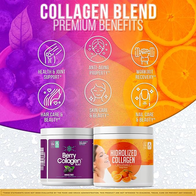 Hydrolyzed Collagen Powder Supplement 200gr (Bundle)