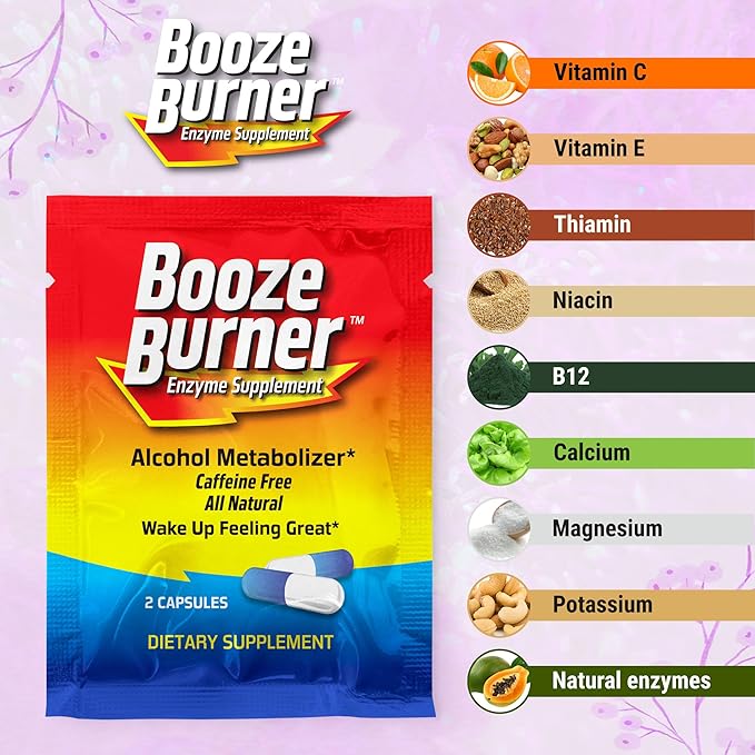 |1 Pack| Over-Indulgence-Prevention, Take at The Start, Wake up Smart. Ultimate Pre-Party-Supplement, Stay Hydrated with Electrolytes, Reduce a Possible Hangover. Works in ~ 15 min.