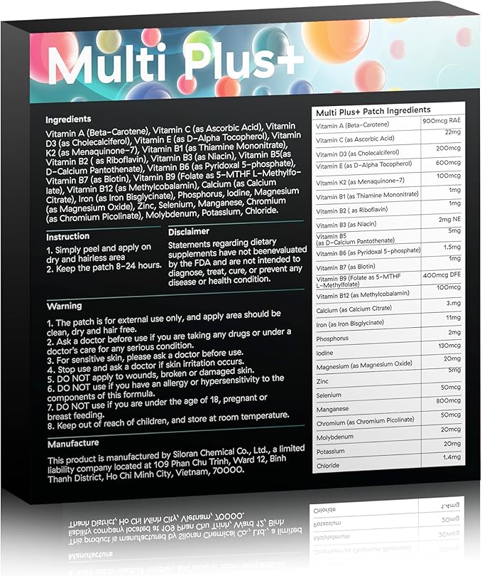Multi Plus Patch 48-Day Supply - Multi Plus Patch
