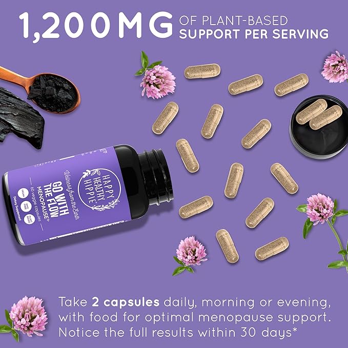 Menopause Supplements for Women – DIM + Probiotics | Estrogen Metabolism & Hormone Balance Support | Perimenopause Relief | Hot Flashes, Mood Swings & Night Sweats | Magnesium Oxide, Dong Quai | 60 Ct