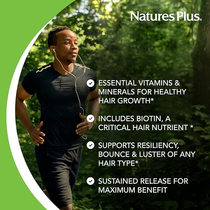 Natures Plus Ultra Hair, Sustained Release 90 Vegetarian (45 Servings)