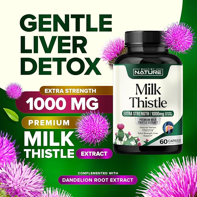 Milk Thistle 1000mg 60 Veggie