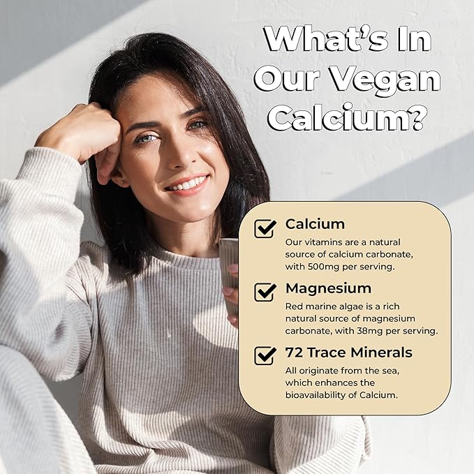Future Kind Vegan Calcium Supplement (60 Capsules)