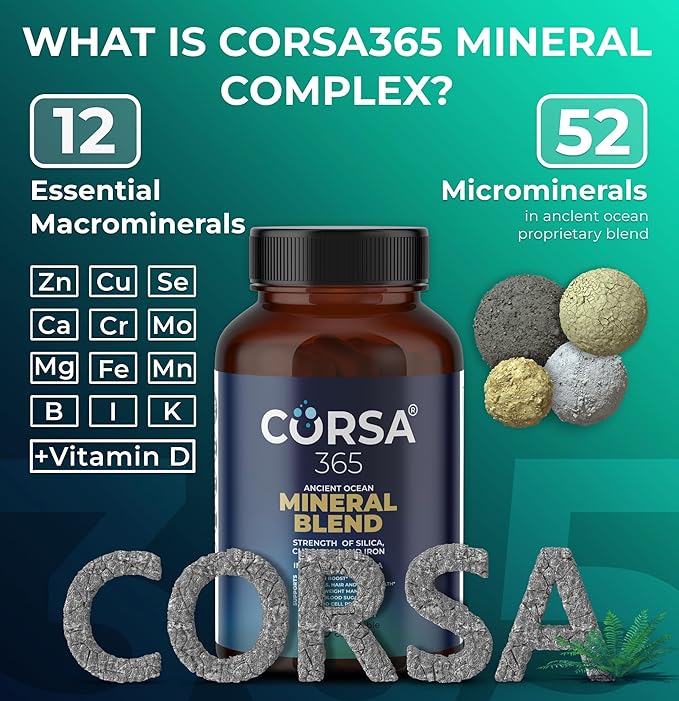 Multimineral Supplement Magnesium Complex with Trace 120 Capsules