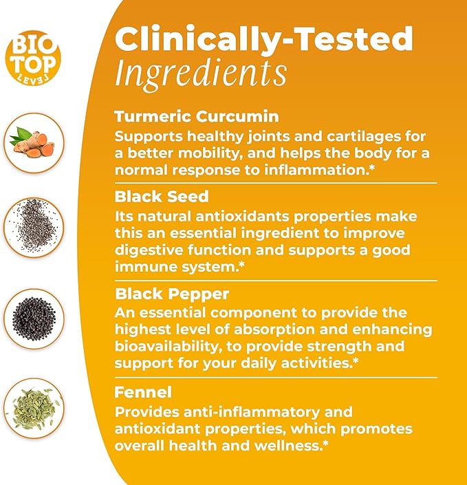 Liquid Turmeric Curcumin Plus Natural Organic
