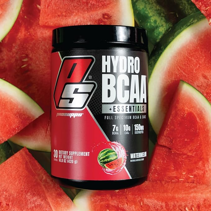 PROSUPPS HydroBCAA BCAA/EAA Full Spectrum Matrix, 7g BCAAs, 3g EAAS, 0g Sugar, 0g Carbs 30 servings)