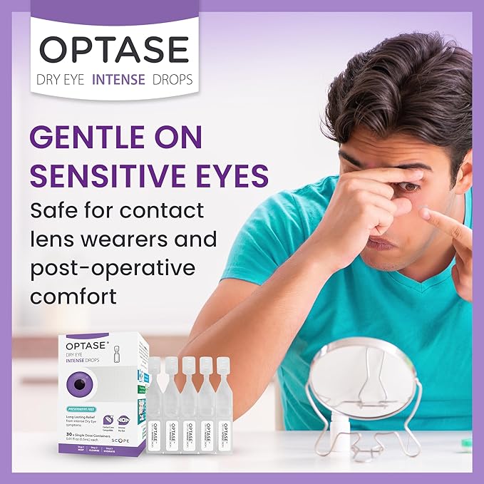 Optase Dry Eye Intense Drops, Single Dose 30 Single