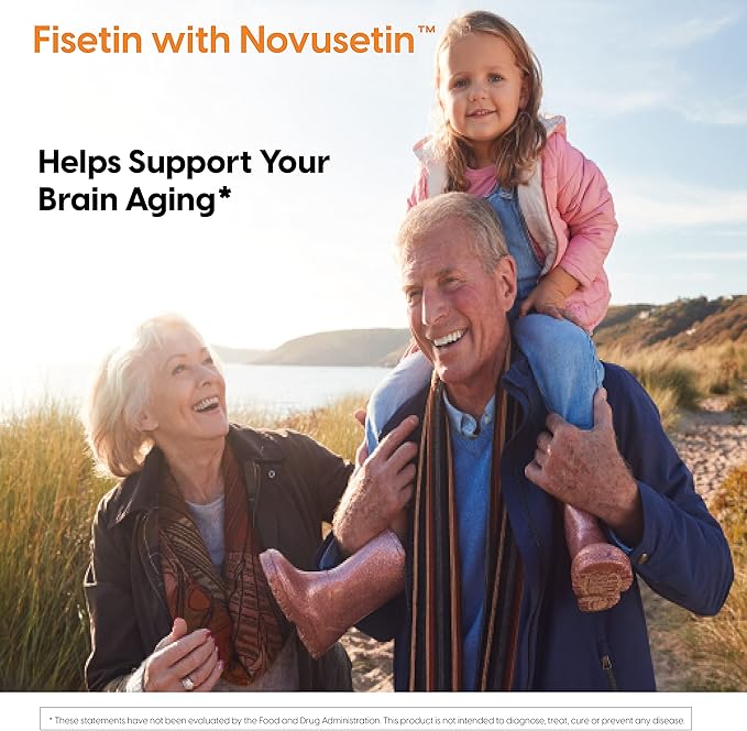 Doctor's Best Fisetin with Novusetin, Non-GMO, 100 mg, 30 count