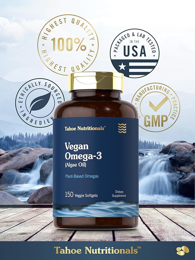 Carlyle Vegan Omega 3 Supplement 150 Softgels