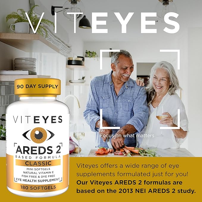 Viteyes AREDS 2 Classic Macular Health 180 Softgels