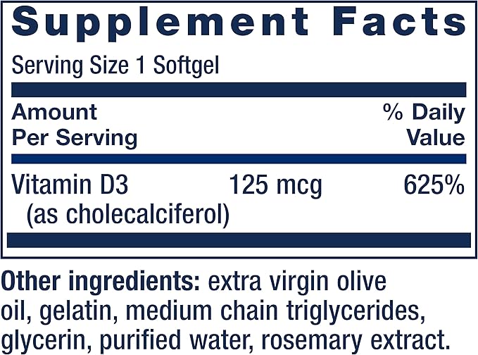 Life Extension Super Selenium Complex (100 Count) D3 5000 5000 IU (60 Count)