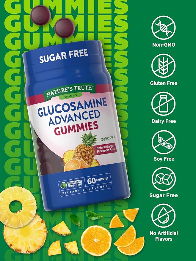 Nature's Truth Glucosamine Gummies 60 Count