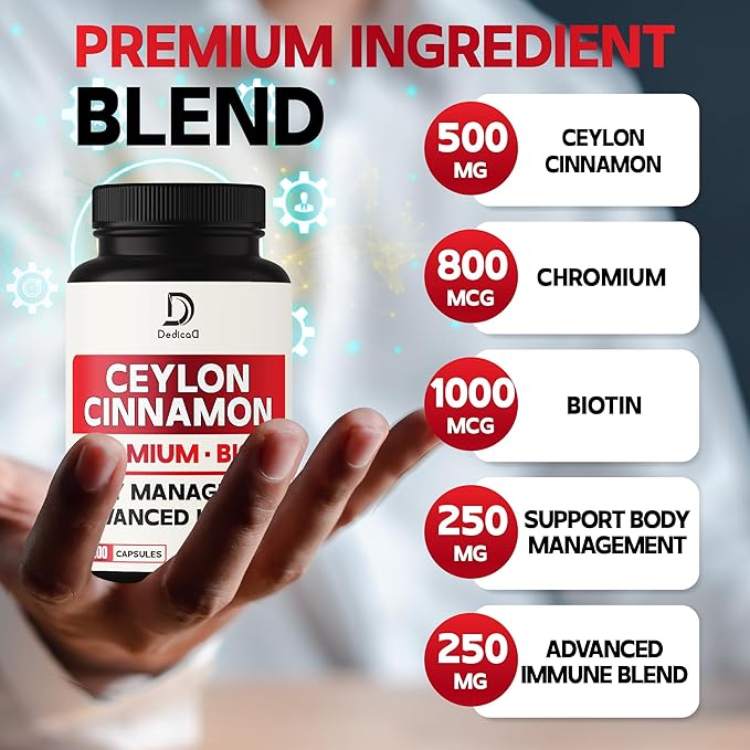 13in1 Ceylon Cinnamon Capsules 200 Capsules