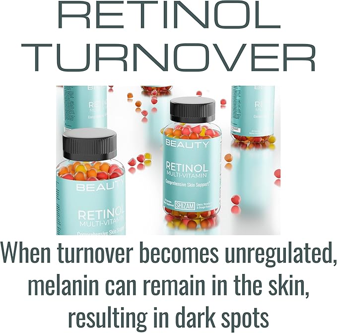 Retinol Vitamin A Gummies, Gummy Vitamins