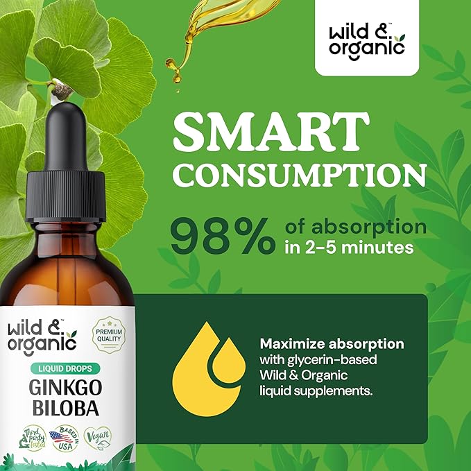 Ginkgo Biloba Tincture 2 oz